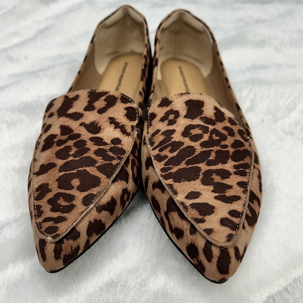 Leopard Print Loafers NWOT 8.5